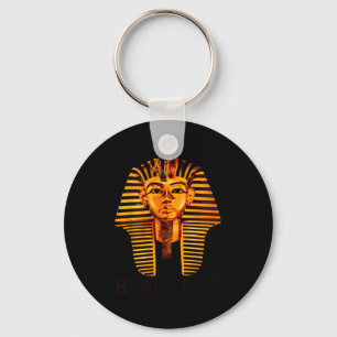 King Tut Golden Mask Pharaonic Ancient Egypt Xmas  Keychain
