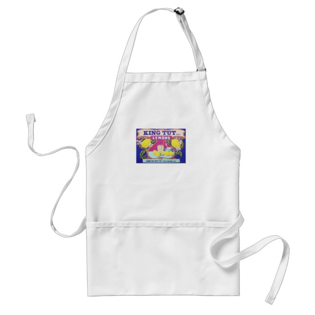 KING TUT LEMONS: VINTAGE STANDARD APRON (Front)