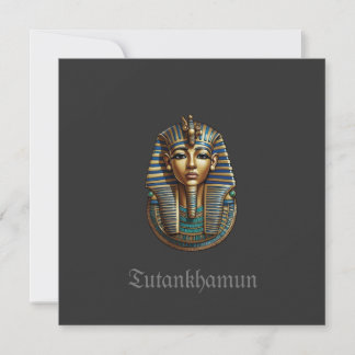 King Tutankhamun Flat Thank You Card