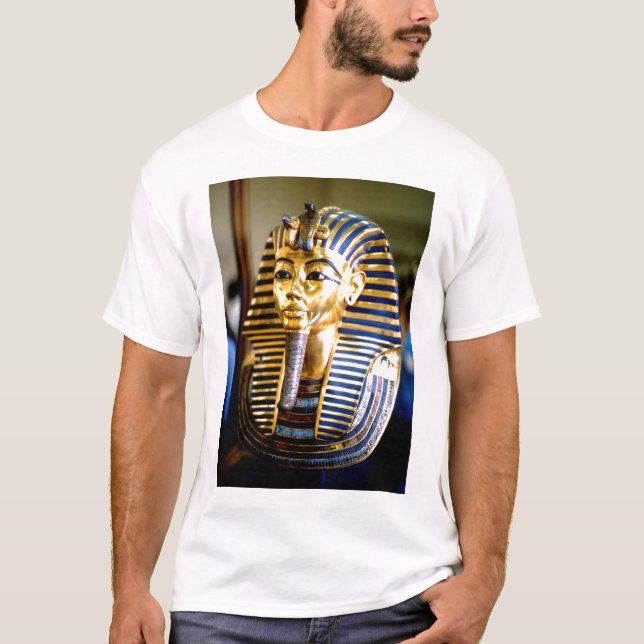 King Tutankhamun Gold Mask T-Shirt (Front)