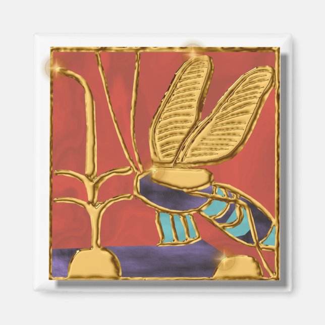 King Tut's Throne Name Magnet (Front)
