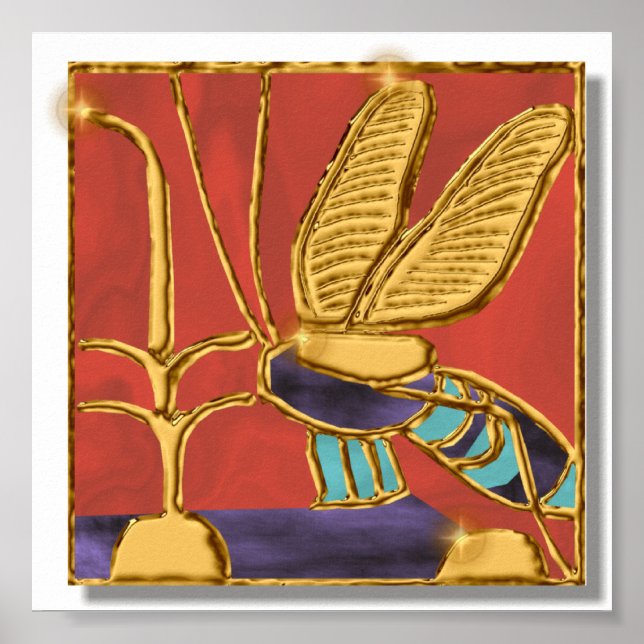 King Tut's Throne Name Poster (Front)