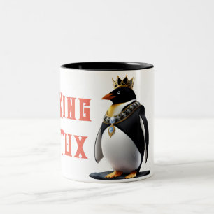 King Tux - Regal Linux Penguin Coffee Mug