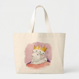 king uno large tote bag
