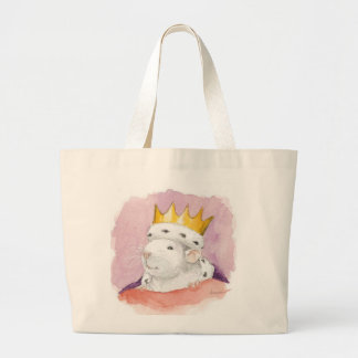 king uno large tote bag