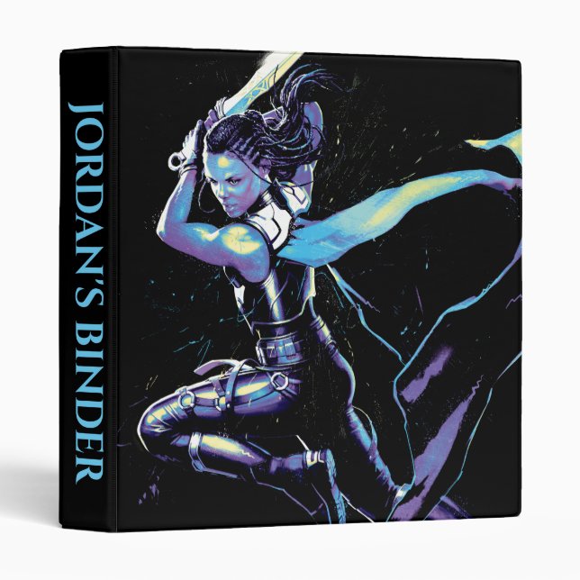 King Valkyrie Illustrated Character Art Binder (Front/Spine)