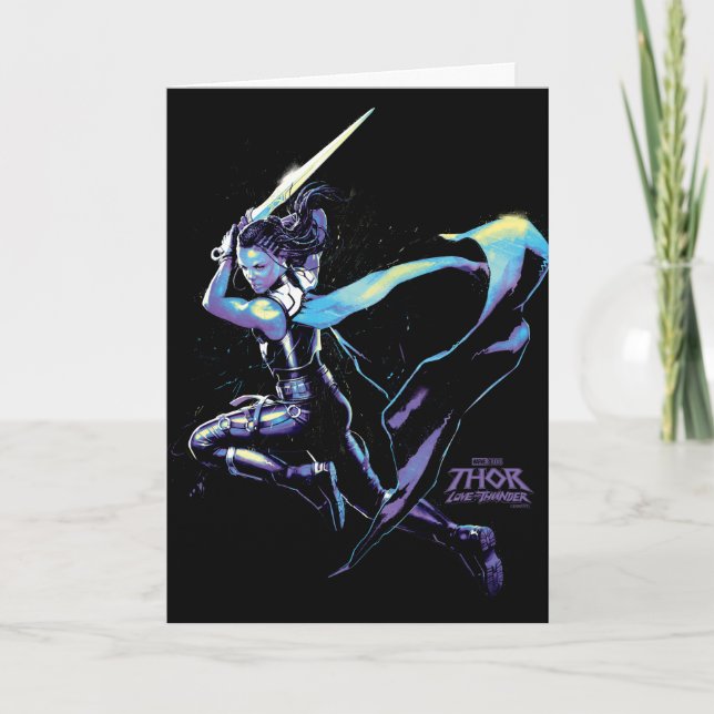 King Valkyrie Illustrated Character Art Card (Front)