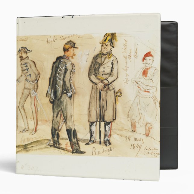 King Vittorio Emanuele II Binder (Front/Inside)