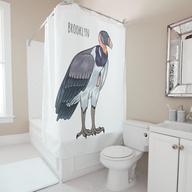 King vulture bird cartoon illustration  (In Situ)