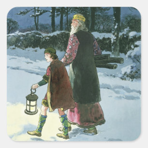 King Wenceslas (c.907-c.929) from 'Peeps into the Square Sticker