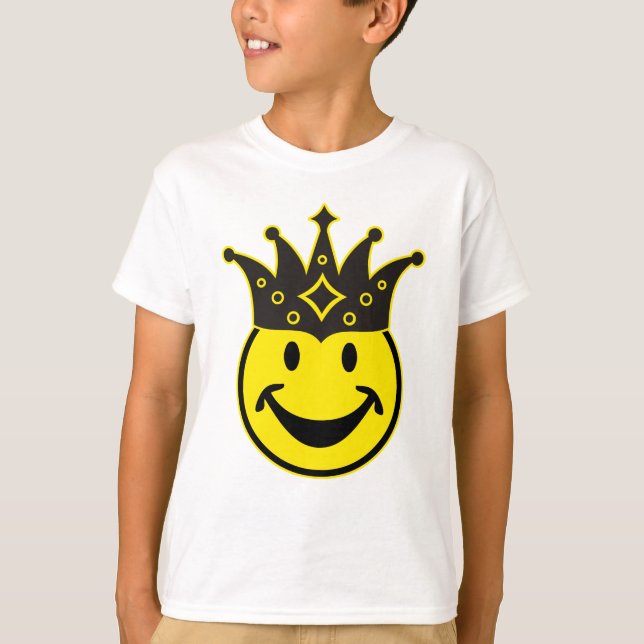 King yellow + your backg. & ideas T-Shirt (Front)