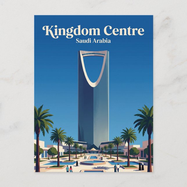Kingdom Centre Saudi Arabia Postcard (Front)