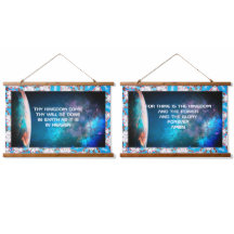 Kingdom Come Wood Topped Wall Tapestry