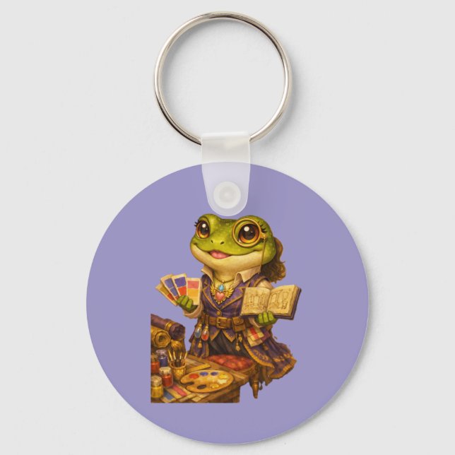 Kingdom Designer Frog Character Keychain (Front)