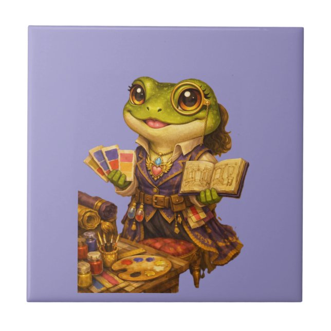 Kingdom Designer Frog Character Tile (Front)