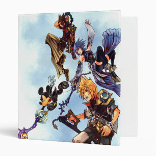Kingdom Hearts: Birth by Sleep   Main Cast Box Art Binder