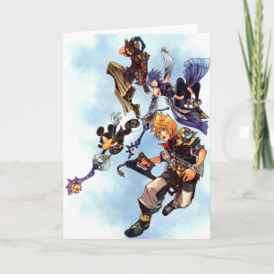 Kingdom Hearts: Birth by Sleep   Main Cast Box Art Card