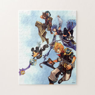 Kingdom Hearts: Birth by Sleep Main Cast Box Art Jigsaw Puzzle