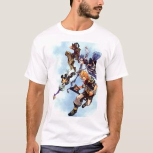 Kingdom Hearts: Birth by Sleep   Main Cast Box Art T-Shirt