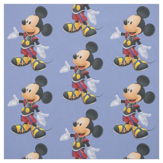 Kingdom Hearts: Chain of Memories | King Mickey Fabric (Swatch)