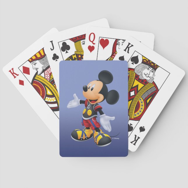 Kingdom Hearts: Chain of Memories | King Mickey Playing Cards (Back)
