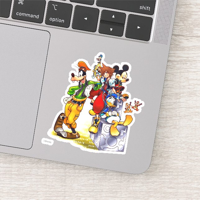 Kingdom Hearts: coded | Group Key Art (Detail)