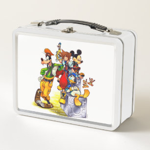 Kingdom Hearts: coded   Group Key Art Metal Lunch Box