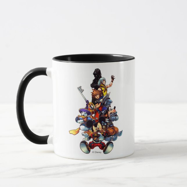 Kingdom Hearts: coded | Main Cast Key Art Mug (Left)