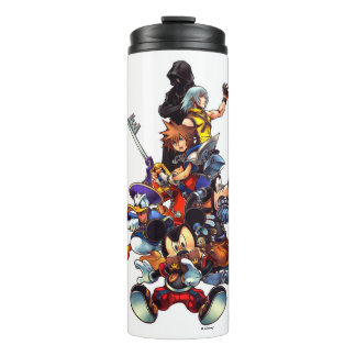 Kingdom Hearts: coded | Main Cast Key Art Thermal Tumbler