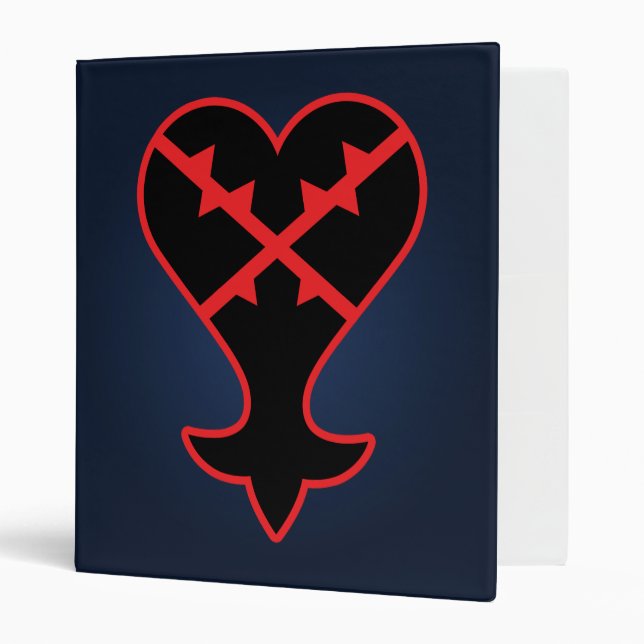 Kingdom Hearts | Emblem Heartless Symbol Binder (Front/Inside)