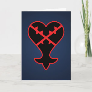 Kingdom Hearts   Emblem Heartless Symbol Card