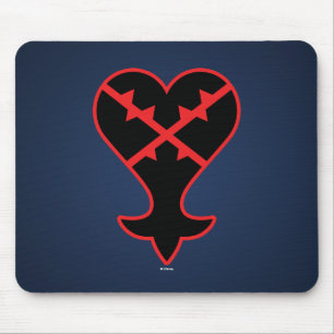 Kingdom Hearts Emblem Heartless Symbol Mouse Pad