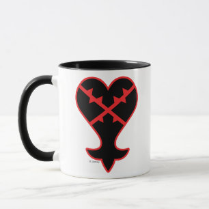 Kingdom Hearts   Emblem Heartless Symbol Mug
