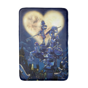 Kingdom Hearts   Heart Moon Box Art Bath Mat