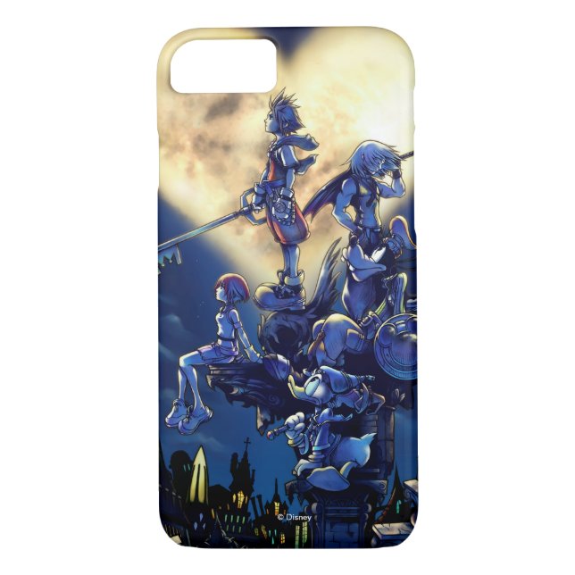 Kingdom Hearts | Heart Moon Box Art Case-Mate iPhone Case (Back)