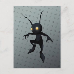 Kingdom Hearts   Heartless Shadow Postcard