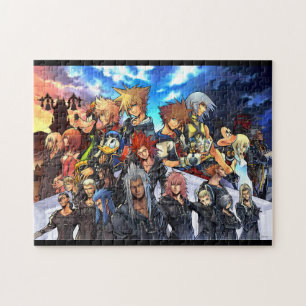 Kingdom Hearts II Cast of Characters Jigsaw Puzzle