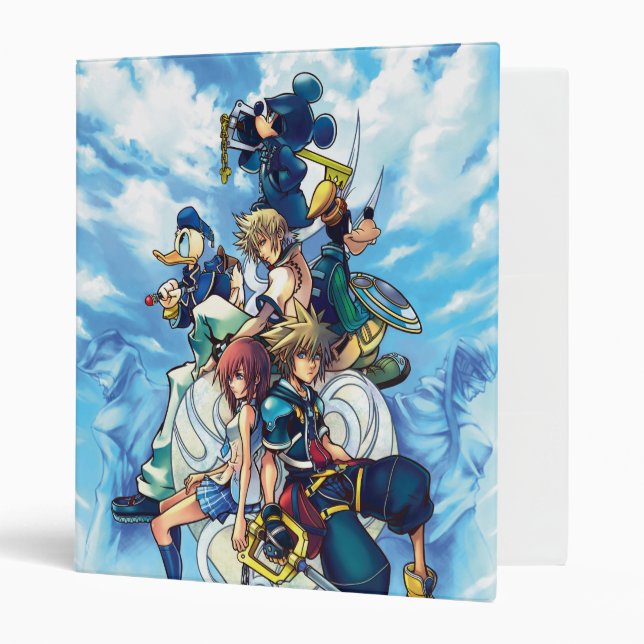 Kingdom Hearts II | Game Box Art Binder (Front/Inside)