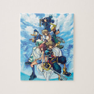 Kingdom Hearts II Game Box Art Jigsaw Puzzle