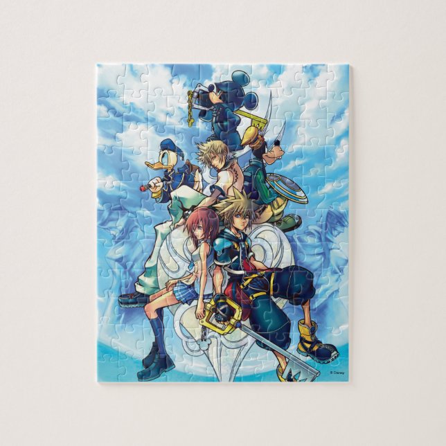 Kingdom Hearts II | Game Box Art Jigsaw Puzzle (Vertical)