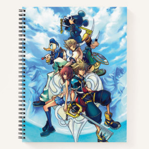 Kingdom Hearts II   Game Box Art Notebook