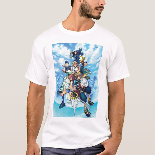 Kingdom Hearts II | Game Box Art T-Shirt (Front)