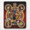 Kingdom Hearts II | Gold Stained Glass Key Art