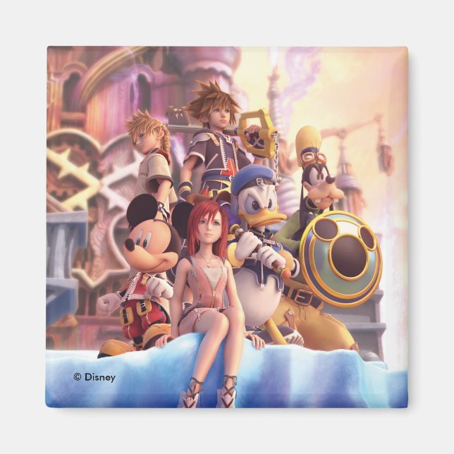 Kingdom Hearts II | Hollow Bastion Key Art Magnet (Front)
