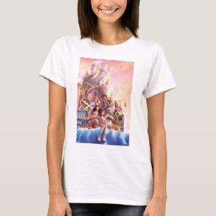 Kingdom Hearts II   Hollow Bastion Key Art T-Shirt