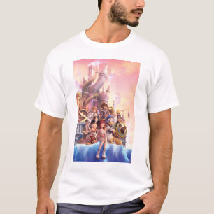 Kingdom Hearts II   Hollow Bastion Key Art T-Shirt