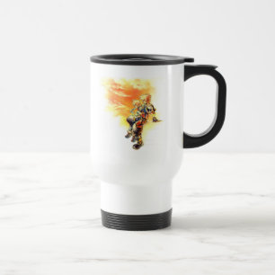 Kingdom Hearts II Roxas & Sora Eating Ice Pops Travel Mug