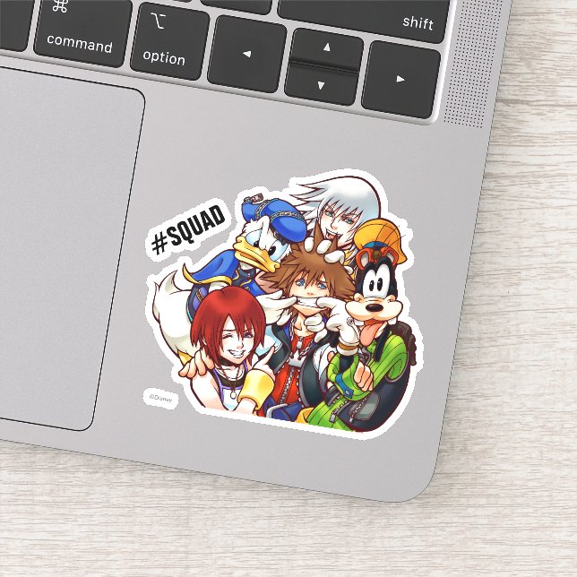 Kingdom Hearts | Main Cast Illustration (Detail)