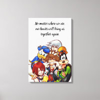 Kingdom Hearts | Main Cast Illustration