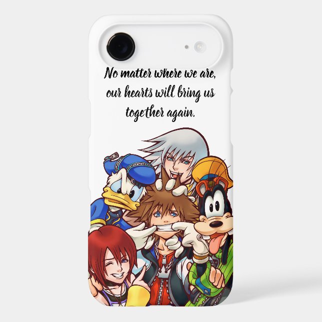 Kingdom Hearts | Main Cast Illustration Case-Mate iPhone Case (Back)